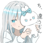 パーカーの女の子白パーカー