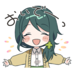 糸目でお茶目な澄さんスタンプ