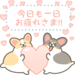 1コギの思いやりメッセージスタンプ