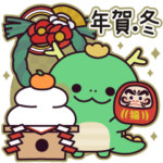 タツくんの辰年スタンプ