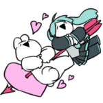 初音ミクｘすこぶる動くウサギ 2