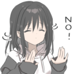 パーカーの女の子