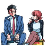 スーパーの裏でヤニ吸うふたり