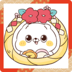 ねこなともだち あけおめスタンプ