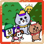 ずっと使える灰色キャットのお正月BIG