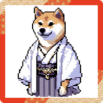 ドット絵 柴犬 新年あけおめ 40種