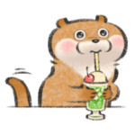 動く！可愛い嘘のカワウソ４