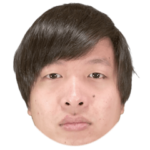 連投に見せかけて徐々に真顔になっていく男