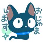 やさしいクロネコ☆メルヘン