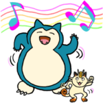 ようきなカビゴン！スタンプ