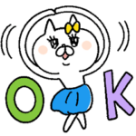 ネコ子　１年中使える（家族連絡用）