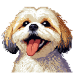 ドット絵 シーズー 日常会話 40種