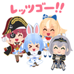 ホロライブ3期生xいらすとや［修正版］