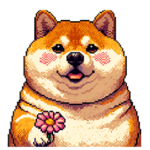 感謝と愛を伝える太っちょ柴犬