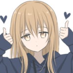 クールなパーカーの女の子