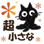 黒ねこの超小さなお便り