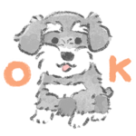 シュナがいるから頑張れる