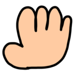 riekimの手のスタンプ超小さいバージョン