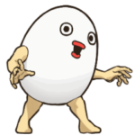 動くたまごです。2個目