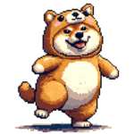 クマったふとっちょ柴犬