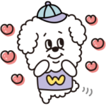 WATA♡MOCOスタンプ