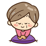 おばあちゃんスタンプ☆メッセージの最後に