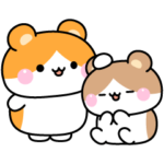 とびだす！ハムすけの日常スタンプ