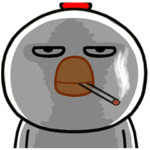 chicken with bad eyes