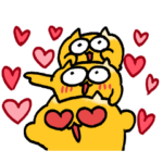 好き好きうんたねこスタンプ