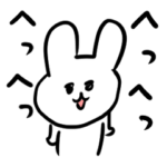 白色うさぎちゃんの世界