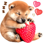 愉快な♡柴犬スタンプ