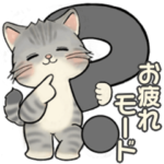 笑顔を運ぶ猫たち ♡ お疲れモード