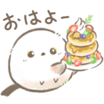 シマエナガさん 鉛筆タッチ