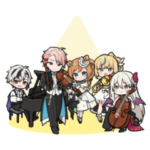 楽団V!VOのスタンプ