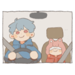 にかもの日常スタンプ