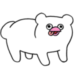 絶滅寸前の動物ハッチンパモスのスタンプ