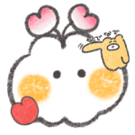 もくもくちゃんのアレンジスタンプ