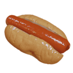 ホットドッグとパン