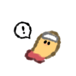 えびふらいのスタンプ　かぜぴき