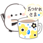 大人リラックス♪北欧風シマエナガ