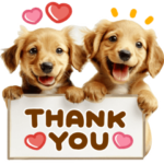 ♡ダックスフンドの連絡スタンプ♡