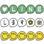 mottoのミニミニ吹き出し♡組み合わせ