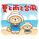 突撃！ラッコさん 夏と雨と台風