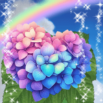 梅雨にぴったり！飛び出す紫陽花と癒しの雨