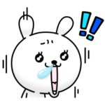 ひねくれうさぎの復刻スタンプ #10