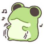 大盛りのかえるさん