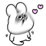 甘え上手な太っちょうさぎ