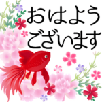 とびだす！金魚が泳ぐ日本の素敵な夏