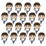 背景が動く！芋ジャージ男子軍団の夏休み２