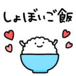 しょぼいご飯